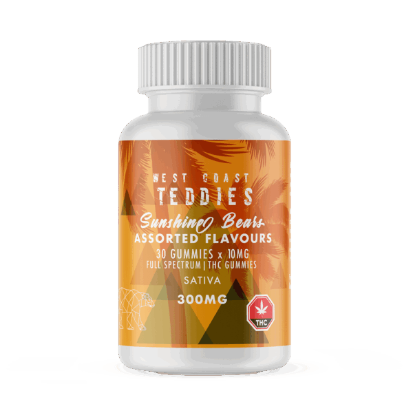 WEST COAST TEDDIES BEARS THC GUMMIES | 300MG EDIBLES