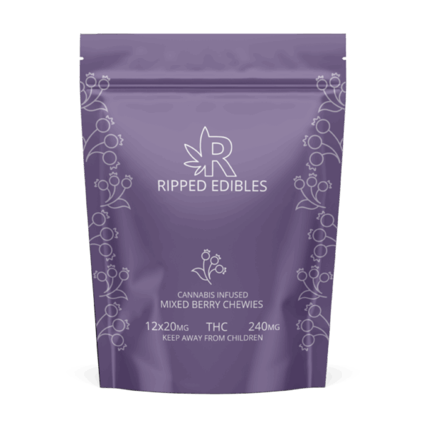 RIPPED THC CHEWIES | 240MG EDIBLES