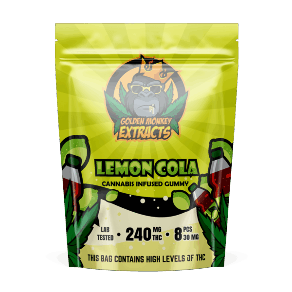 GOLDEN MONKEY EXTRACTS THC GUMMIES | 240MG EDIBLES