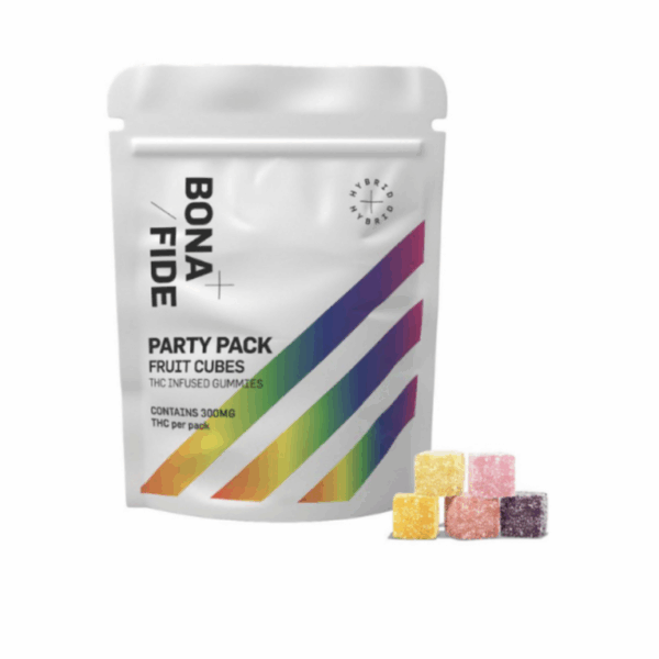 BONAFIDE FRUIT CUBES THC VEGAN GUMMIES | 300MG EDIBLES
