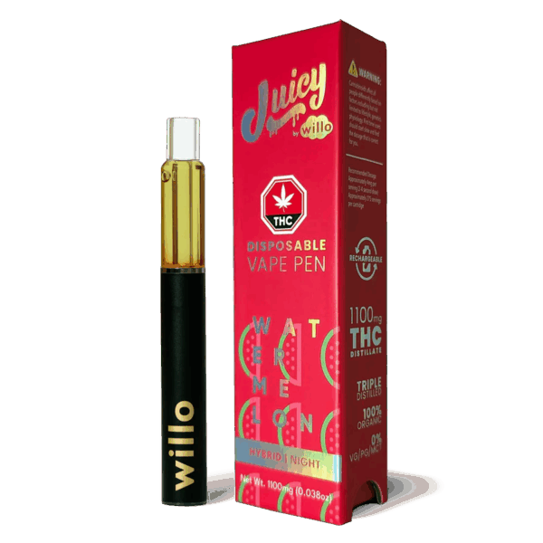 WILLO THC JUICY DISPOSABLE VAPE PEN | 1.1G