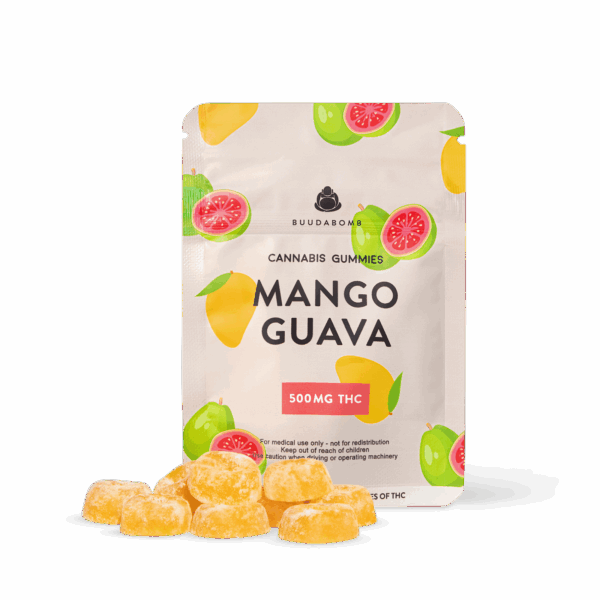 BUUDABOMB THC RED LABEL GUMMIES | 500MG EDIBLES
