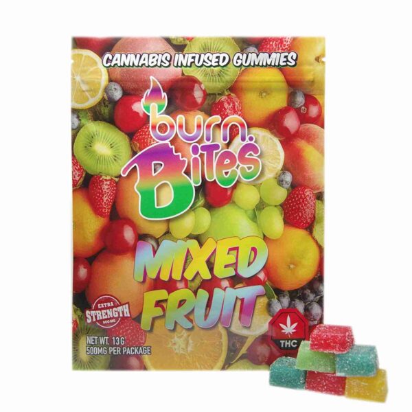 BURN BITES EXTRA STRENGTH THC GUMMIES | 500MG EDIBLES