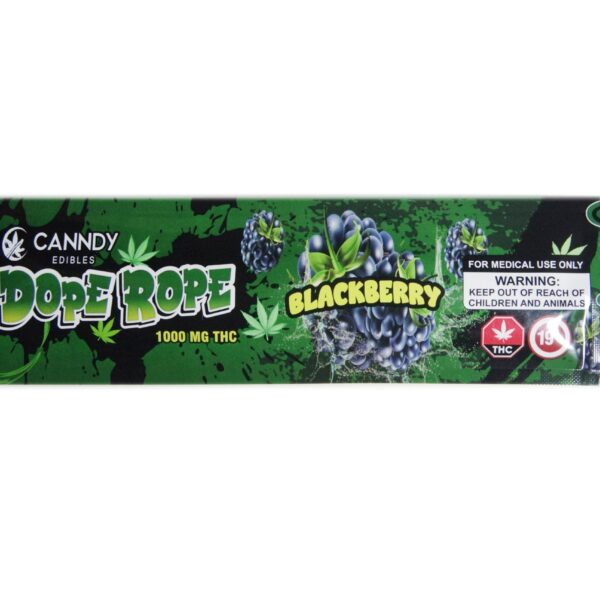 CANNDY EDIBLES DOPE ROPE THC GUMMIES | 1000MG EDIBLES